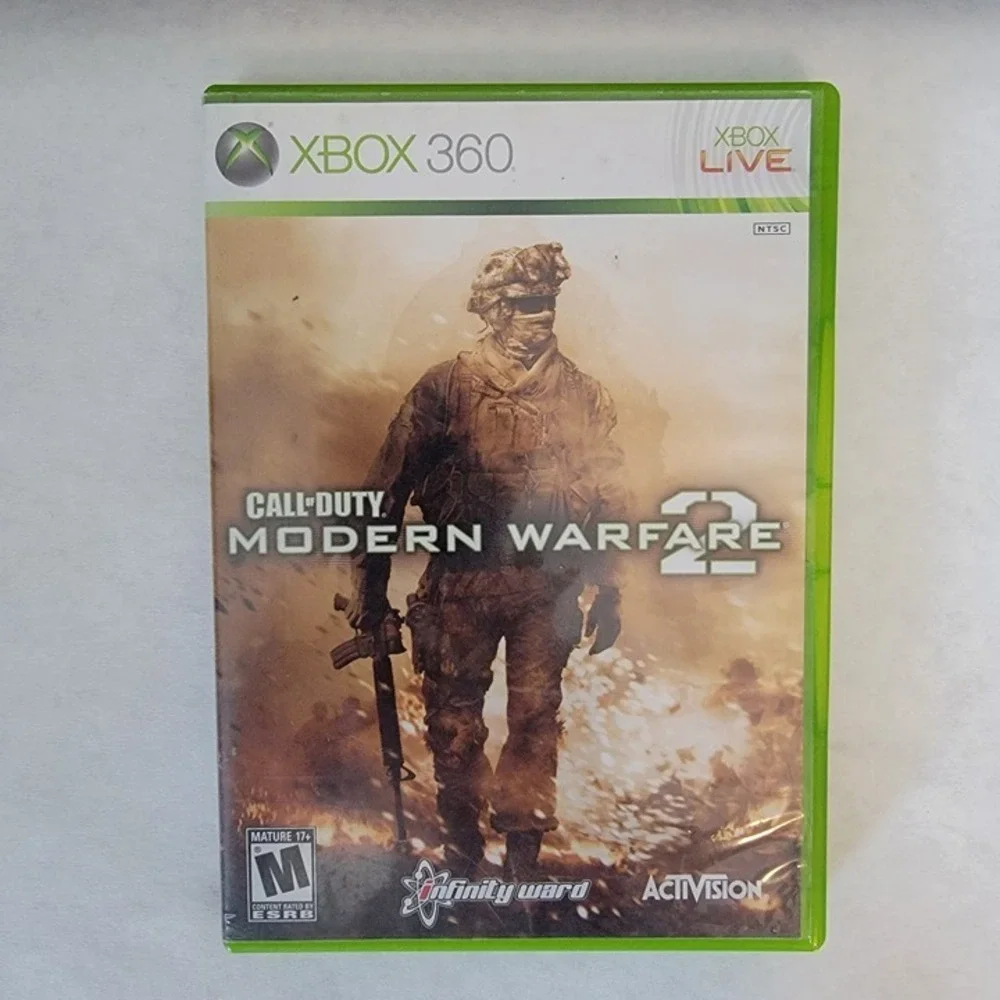 Call of Duty Modern Warfare 2 Xbox 360 Activision FPS Game 047875837492 CIB